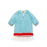 GIRLS SERAFINA TUNIC W FRINGES PETITE POISSON