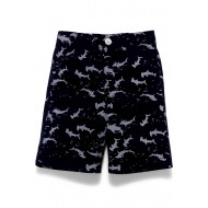 BOYS TWILL BERMUDA GREAT WHITE