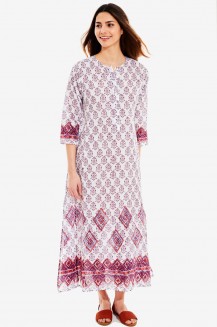 LONG KURTA DAMASK
