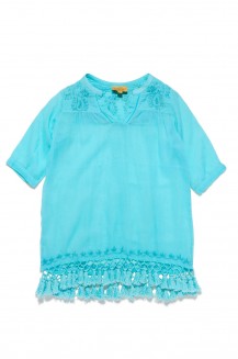 GIRLS SERAFINA TUNIC W CROCHET