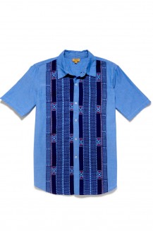 MENS CUBA SHIRT JAVA BORDER