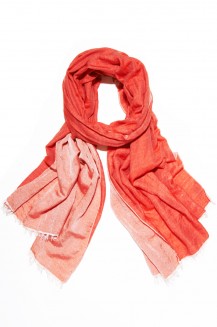 SAVE NEPAL SCARF RED
